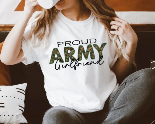 Proud ARMY Girlfriend Shirt NA