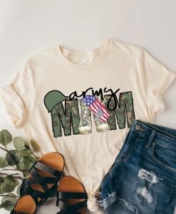 Proud Army Mom Shirt NA