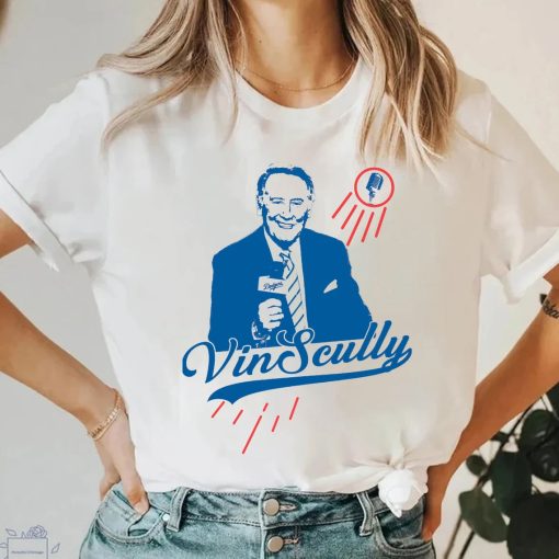 RIP Vin Scully Retro Shirt NA