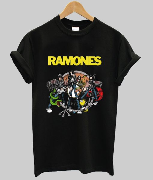 The Ramones Road to Ruin Punk Rock tshirt NA
