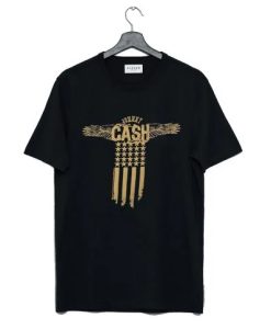 Johnny Cash American Flag T Shirt NA