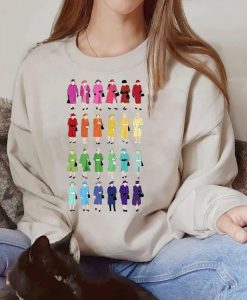 Queen Elizabeth Rainbow sweatshirt NA