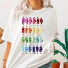 Queen Elizabeth Rainbow tshirt NA