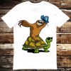 Sloth Cowboy Riding Turtle T Shirt NA