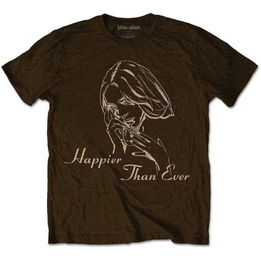 Billie Eilish Happier Than Ever tshirt NA