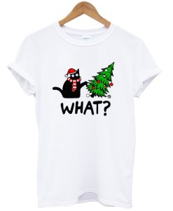Black Cat Christmas Shirt NA