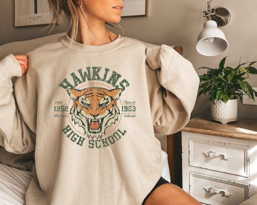 Hawkins High School sweatshirt NA