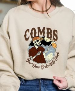 Luke Combs Beer Never Broke My Heart sweatshirt NA