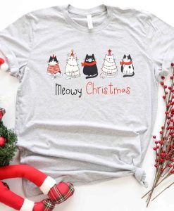 Meowy Christmas Shirt NA