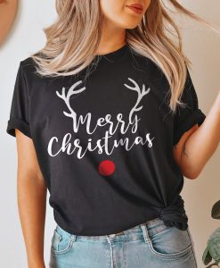 REINDEER MERRY CHRISTMAS T-shirt NA