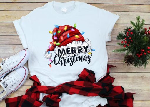 Santa Hat Christmas shirt NA