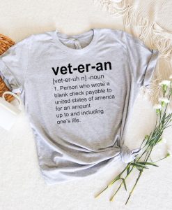 veteran t-shirt NA