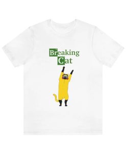 Breaking cat t shirt NA