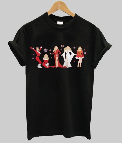 Mariah Carey Christmas Eras Unisex tshirt NA