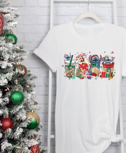 Stitch Christmas Coffee Shirt NA