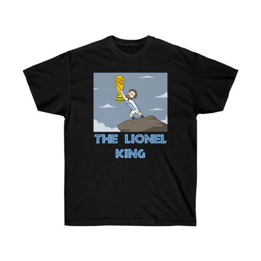 The Lionel King (Lionel Messi Wordplay) tshirt NA