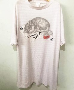 Vintage Cat Shirt NA