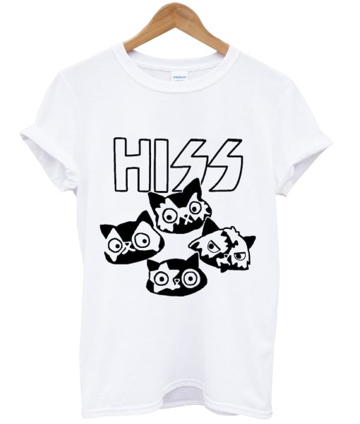 Hiss Cat tshirt NA