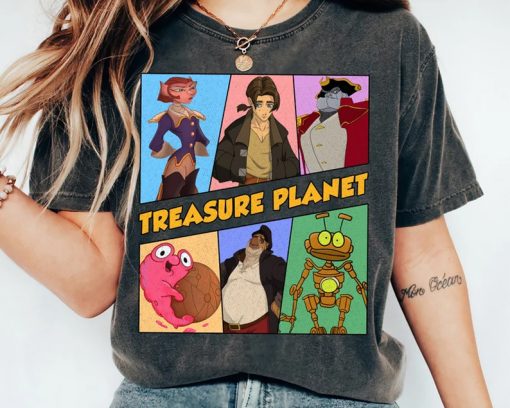 Treasure Planet Group Characters Shirt NA