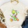 Yoshi Watercolor Splatter Portrait Shirt NA