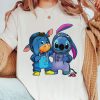 Eeyore And Stitch Cute Friends Vintage Cosplay Halloween Shirt NA