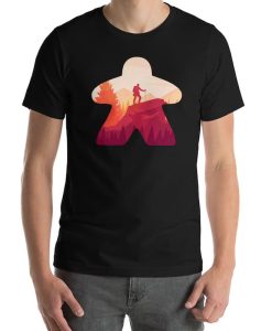 Adventurer On a Board Game Meeple Unisex T-Shirt NA