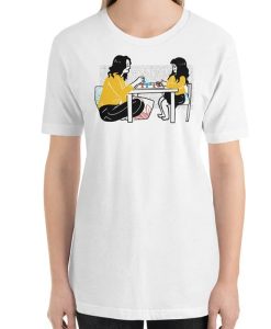 Mother and Daughter Playing Board Game Unisex T-Shirt NA