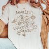 Never Land Map Graphic Retro unisex tshirt NA