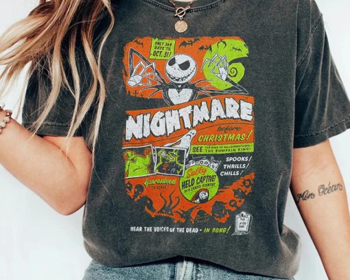 The Nightmare Before Christmas Poster T-shirt NA