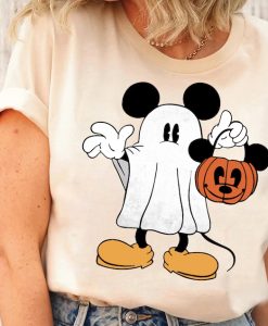 Mickey Ghost Pumpkin T-Shirt NA