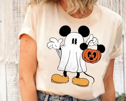 Mickey Ghost Pumpkin T-Shirt NA