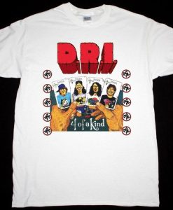 d.r.i. four of a kind t shirt NA