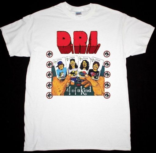 d.r.i. four of a kind t shirt NA