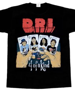 d.r.i. four of a kind tshirt NA