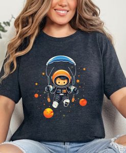 Astronaut in Parachute T-shirt NA