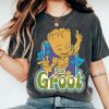 Marvel Guardians Of The Galaxy I am Groot Vintage Music T-Shirt NA
