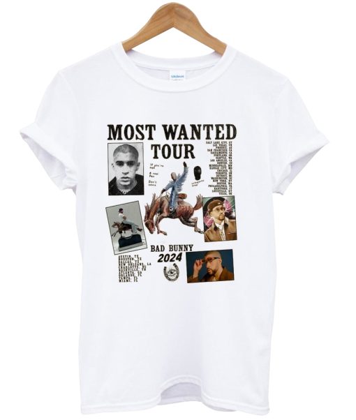 Most Wanted Tour 2024 Shirt NA