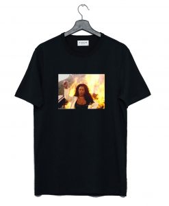 Angela Bassett Waiting To Exhale Leaving Fire T-Shirt NA