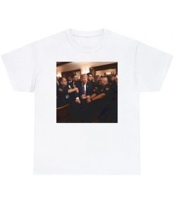 Donald Trump Getting Arrested Shirt NA